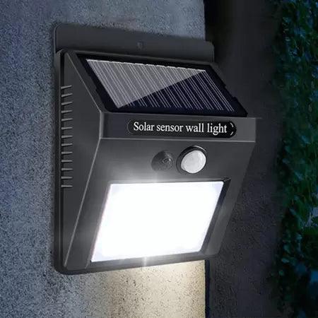 Luminária Solar Luz LED com Sensor - Shop Mondiial